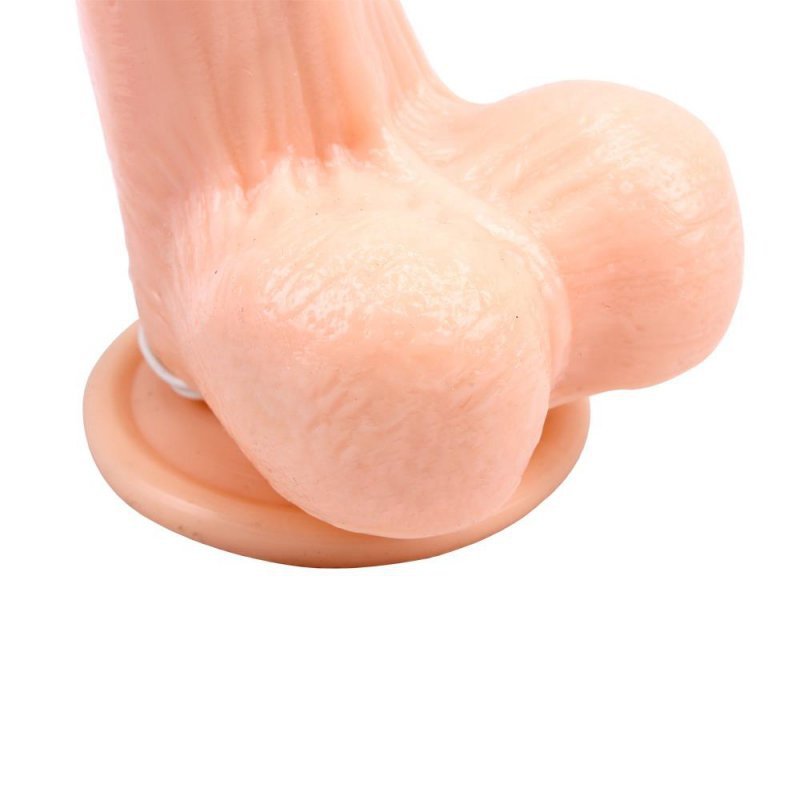 Realistyczne wibrujące dildo z pilotem 21,5 cm