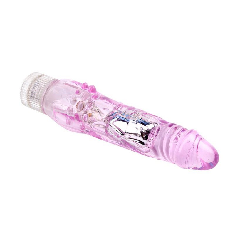 Wibrator przeźroczysty penis Cobalt G-Spot-Purple