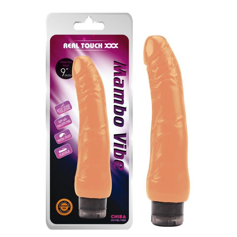 Wibrator realistyczne dildo 23 cm