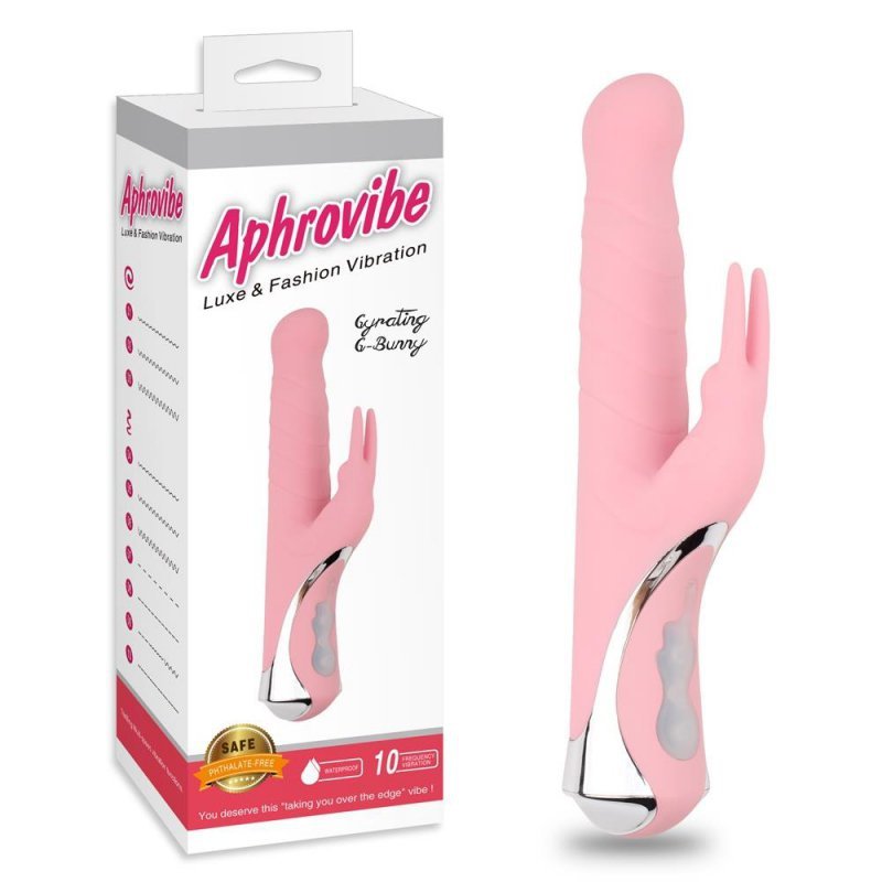 Wibrator króliczek z wypustkami penetrator waginy