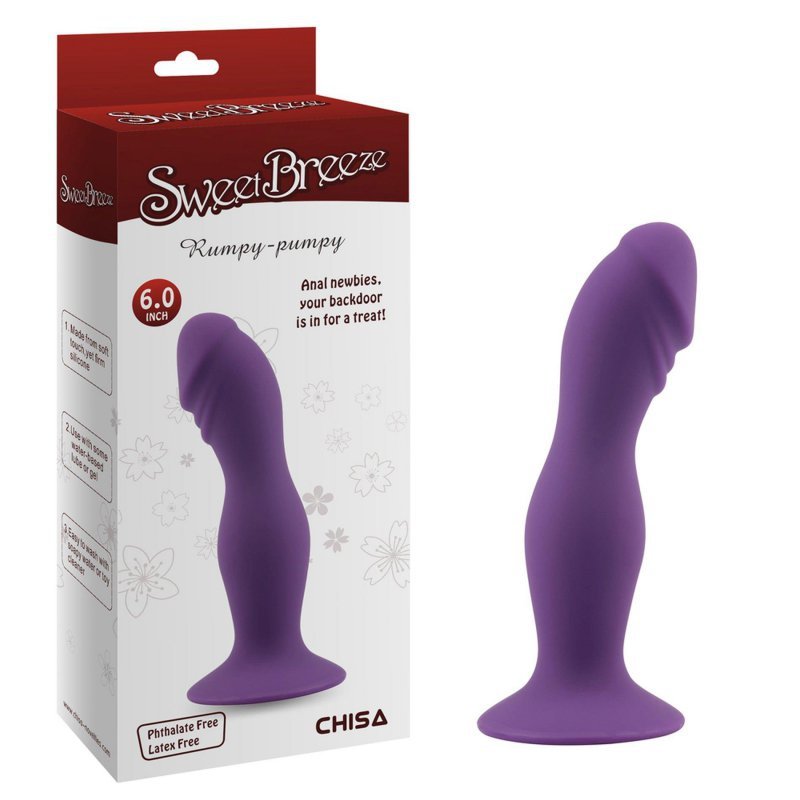 Dildo analne na przyssawce Rumpy pumpy fioletowy