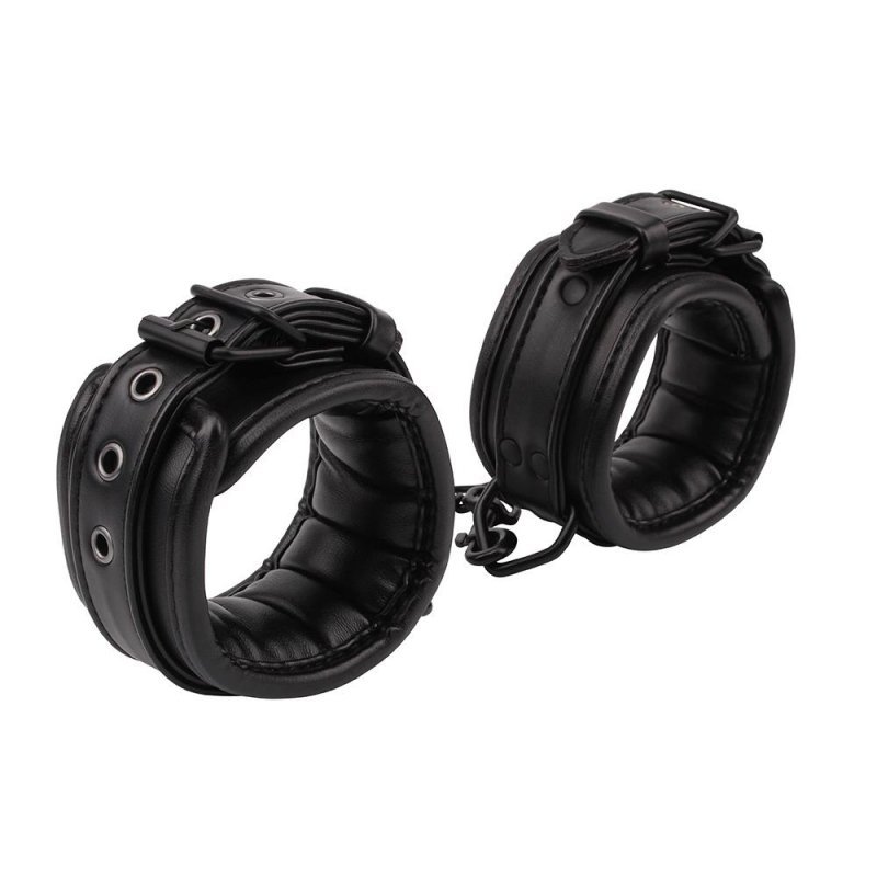 Kajdanki na kostki nogi deluxe ankle restraint cuffs