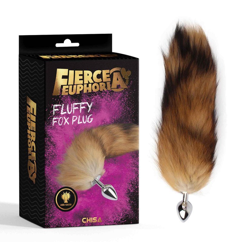 Korek analny z lisim ogonem Fluffy Fox Plug