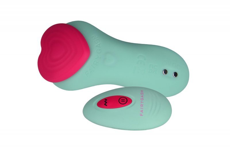Wibtator dla Pań z pilotem HeartGem green