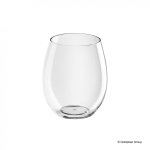 Plastikowa szklanka do wody i napojów classic glass, 390 ml, 6 szt