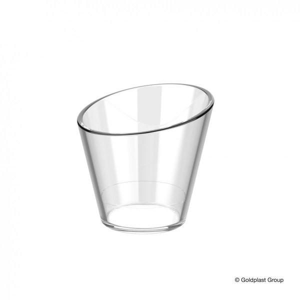 Finger Food Owalny przeźroczysty - Circle Glass G683107-21 