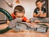 WOOPIE Zestaw Narzędzi Majsterkowicza dla Dzieci Kask Piła Śrubki 21 el.