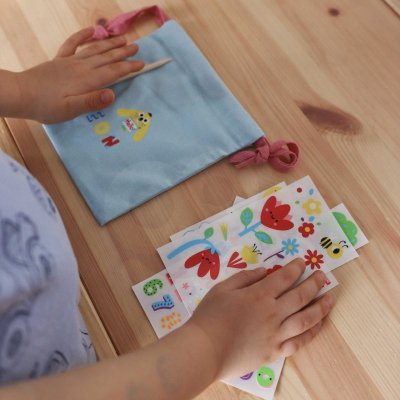 WOOPIE ART&FUN Zestaw Kreatywny Magiczna Torebka + Naklejki do Dekorcji ponad 109 szt.