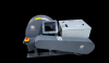 Kruszarka do drewna - młyn bijakowy MODEL FC500 22kW