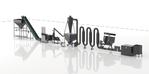 Linia do produkcji peletu DGL-6000  400-600kg z suszarnia 
