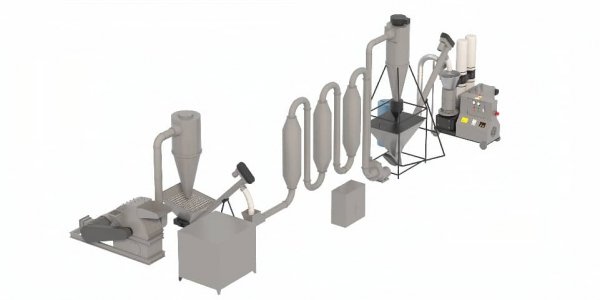 Linia do produkcji peletu DGL-4000  300-500kg bez suszarni