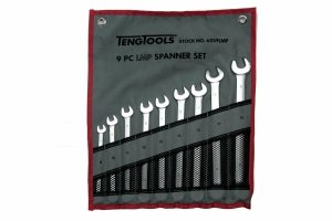 Zestaw kluczy płasko-oczkowych długich 8-19 mm Teng Tools 6059LMP