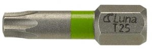 Groty wkrętakowe ze strefą skrętną Torx H6.3 25 mm TX40 (10 szt.)