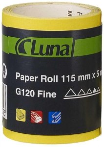 Papier ścierny w rolce 95x5 m K120