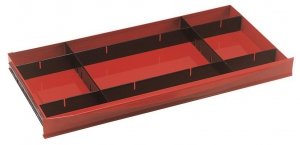 Zestaw ścianek działowych do skrzynek Teng Tools TCDIVS
