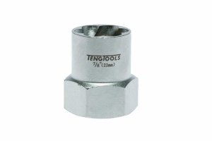 Sześciokątne nasadki odkręcające z chwytem kwadratowym 1/2 22 mm