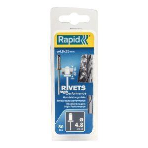 Nity Rapid High Performance ?4,8 x 25 mm - opakowanie 50 szt.; zawiera wiertło