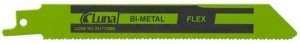 Brzeszczoty szablaste bimetalowe, elastyczne, do metalu 150x19x0,9 13T(50)