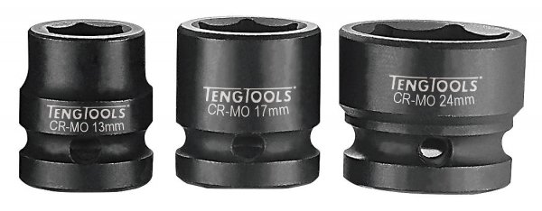 Nasadka udarowa niskoprofilowa z chwytem 1/2&quot; 18 mm