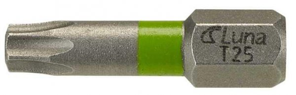 Groty wkrętakowe ze strefą skrętną Torx H6.3 25 mm TX40 (10 szt.)