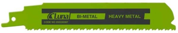 Brzeszczot szablasty, bimetal, do szybkich, prostych cięć metalu 150x25x1,1 8-10T (5 szt.)