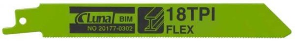 Brzeszczoty szablaste bimetalowe, elastyczne, do metalu 150x19x0,9 18T(50)