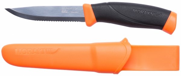 Nóż z pochwą Mora Companion F Serrated