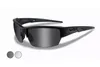 Okulary balistyczne Wiley X® Saint Grey/Clear Matte - Black Frame