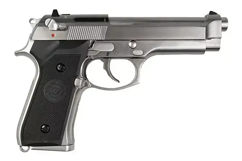 Replika pistoletu M92 v.2 (LED Box) - silver