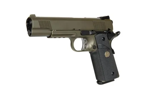 Replika pistoletu MEU (Rail Version) - oliwkowa