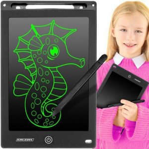 Duży Tablet do rysowania dla dzieci 10 czarny 
