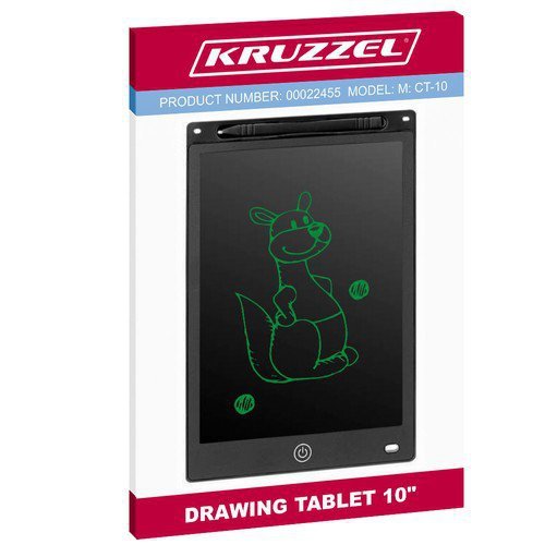 Duży Tablet do rysowania dla dzieci 10&quot; czarny 