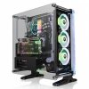 obudowa - DistroCase 350P Black Tempered Glass