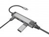 Stacja dokująca Multi Port Fowler Go USB-C - Hub 2x USB 3.0, HDMI 4K, USB-C PD, RJ45