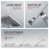 HMC-STND Stojak z wieloportowy hub Aluminiowy 7in1, 5Gbps, do 10-16 cali laptopów, nastawny, 3x USB-A, HDMI 4K/60Hz,