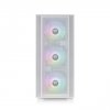 Obudowa - H570 Tempered Glass 3x12cm ARGB Snow