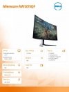 Monitor AW3225QF 31.6 cala Curved NVIDIA G-Sync Compatible 240Hz OLED  4K (3840x2160)/16:9/2xHDMI/5xUSB 3.2/3Y AES&PPE