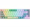 Klawiatura mechaniczna VEXX GK-084 podświetlenie RGB Biała