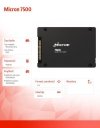 Dysk SSD 7500 PRO 960GB NVMe U.3 15mm Single Pack