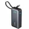 Powerbank 545 NANO 30W 10000mAh z wbudowanym kablem USB-C, czarny