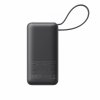 Powerbank 545 NANO 30W 10000mAh z wbudowanym kablem USB-C, czarny
