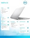 Laptop Dell Pro 14 PC14255/AMD Ryzen AI 7 PRO 350/16GB/1TB/14.0 FHD+/Radeon 860M/FgrPr/FHD/IR Cam/Mic/WLAN+BT/Backlit Kb/3 Cell/