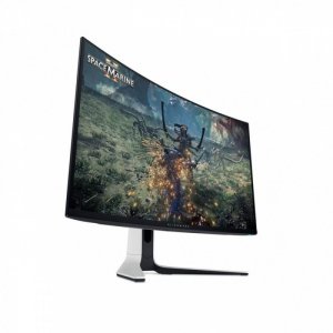 Monitor AW3225QF 31.6 cala Curved NVIDIA G-Sync Compatible 240Hz OLED  4K (3840x2160)/16:9/2xHDMI/5xUSB 3.2/3Y AES&PPE