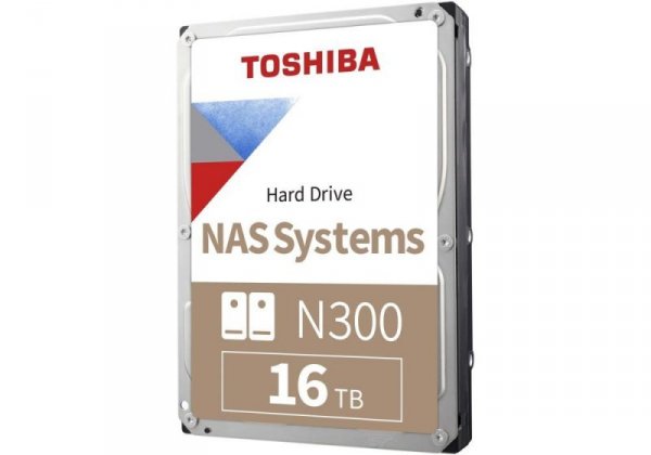 Dysk Toshiba N300 HDWG31GUZSVA 16TB 3,5&quot; 7200 512MB SATA III BULK