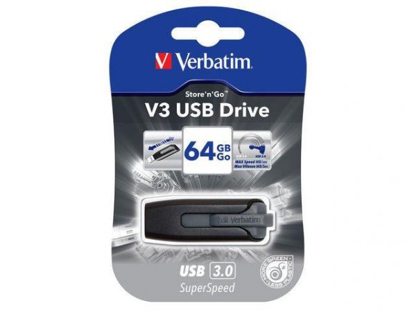 Pendrive Verbatim 64GB V3 USB 3.0
