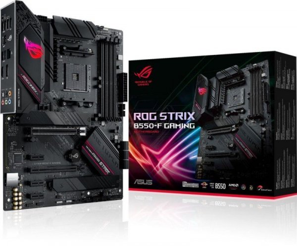 Płyta Asus ROG STRIX B550-F GAMING /AMD B550/SATA3/M.2/USB3.1/PCIe4.0/AM4/ATX