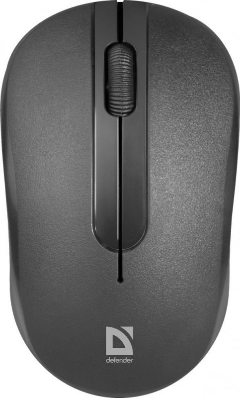 Mysz bezprzewodowa Defender HIT MM-495 optyczna 1600dpi 3P czarna
