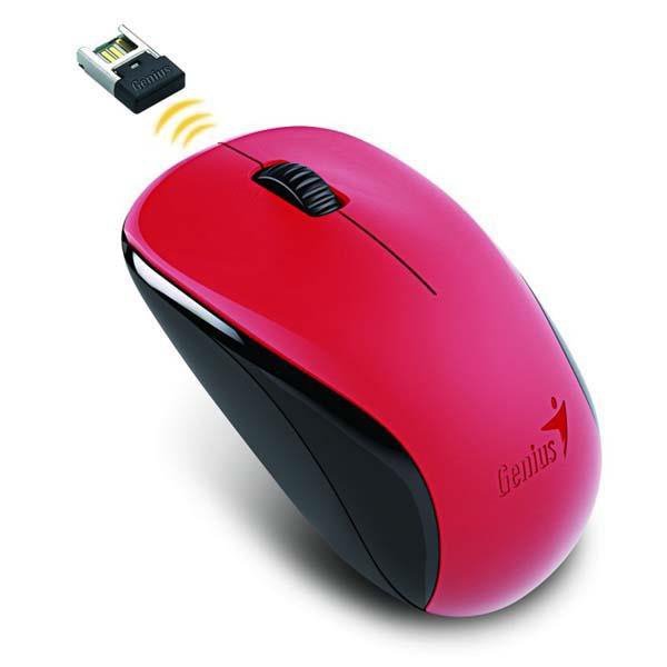 Mysz bezprzewodowa Genius NX-7000 Passion red, Blue-Eye SmartGenius