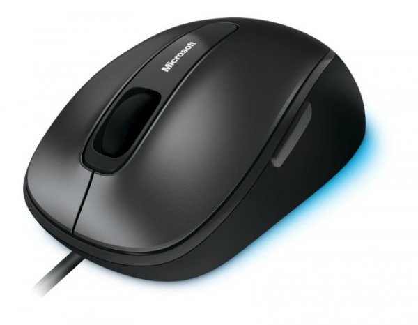 Mysz przewodowa Microsoft Comfort Mouse 4500 Blue-Track czarna
