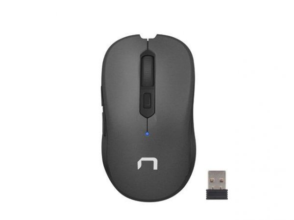 Mysz bezprzewodowa Natec Robin optyczna 1600 DPI czarna